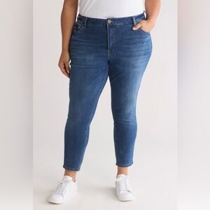 KUT Katy High Rise Ankle Straight Leg